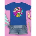 thumbnail image 3 of Hello, Comic Style Icons T-Shirt Juniors -Image by Shutterstock,  Small, 3 of 4