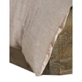 thumbnail image 3 of Zima Queen Size Cotton Duvet Cover, Woven French Herringbone Pattern, Beige, 3 of 5
