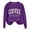 Purple, variant on Crewneck Sweatshirts Women Coffee Weather Sweatshirt Women's Lover Trendy Shirt Cozy Season Fall Fleece Pullover Sweatshirt for Women Khaki