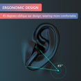 thumbnail image 5 of Espejo Bluetooth 5.2 Auriculares Inalámbricos Con Led Auriculares Deportivos Estéreo Mini Auriculares Binaurales A Prueba De Agua Vogacara EL017805-01, 5 of 5