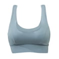 thumbnail image 2 of Crop Top Chaleco Bra Shape Wear Jogging Running Ejercicio XL azul Zulema Sujetadores deportivos para mujer High Import, 2 of 8