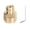 Gold, variant on NFTIGB CO2 Cylinder Conversion Adapter G1/2 to TR21-4 for Soda Club (1.7 inches / 4.3 cm), Silver