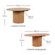 thumbnail image 2 of Ilios Innova | Mesa para Comedor Expandible Moderna de MDF Color Café, Estilo Minimalista Contemporáneo y Diseño Orgánico., 2 of 9