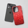 thumbnail image 3 of Glitter Confetti for All iPhone Series Tough Phone Case Sparkle Red, 3 of 7