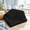 Black - Bath Mitt, variant on Bath Mitt - 6 Pack Euro Spa Waffle Towel Mitts