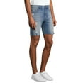thumbnail image 4 of No Boundaries Men's 9" Denim Shorts, 4 of 6