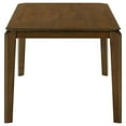 thumbnail image 3 of Montena Dining Table, Dark Brown Hardwood, Rectangular 59 Inch Top, 3 of 5