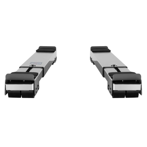 KFFKFF Robust Appliance Casters, Support up to 330 lbs, Movable Furniture Trolley with Flexible Base for Laundry Machines, Expandable Appliance Casters for Effortless Relocation of Washers, Grey