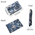 thumbnail image 2 of Men'S Camo Printed Bifold Wallet Teens Boys Wallets For Kids(Blue), 2 of 6