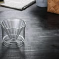 thumbnail image 4 of 400ml Pour Over Coffee Maker Glass Coffee Dripper Cup Reusable Coffee Cone Brewer Filter Heat-Resistant Barista Tools filter cup, 4 of 7
