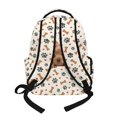 thumbnail image 3 of Tutolipy Dog Paw Print, Bone & Heart Pattern Kids Backpack with Lightweight Large Capacity Rucksack, Adjustable Straps 17 Inch Bookbag for Travel Daily Use Picnic, 3 of 8