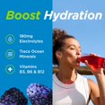 thumbnail image 2 of Electrolyte Water Enhancer | Sweetened With Stevia | High In Vitamin C & Antioxidants | Sugar Free | Zero Calories | Keto | Vegan | 5 Bottles, Makes 120 Drinks (Black Raspberry), 2 of 5