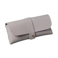 thumbnail image 1 of OUSITAID Glasses Case Scratch-resistant Large Capacity Space-saving Soft Flocked Lining Protective Faux Leather Dustproof Sunglasses Case Daily Supply, 1 of 10
