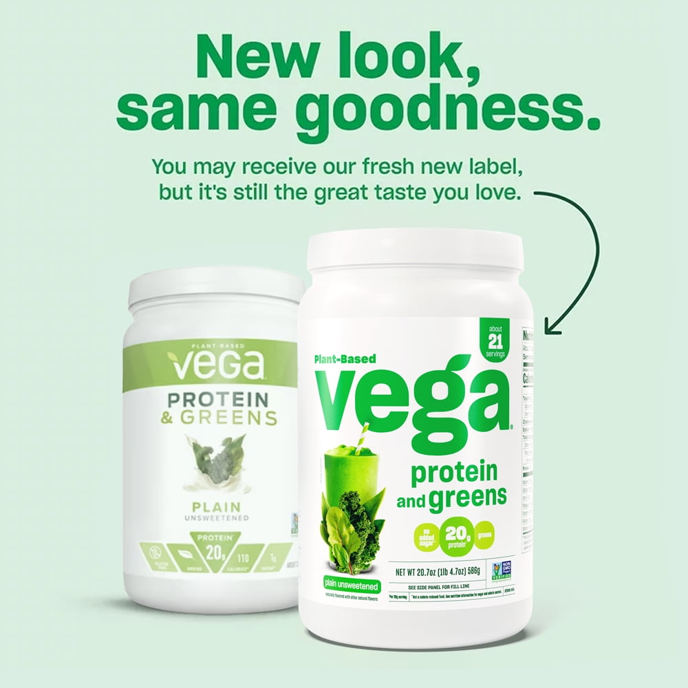 Vega® Protein & Greens  #1 Plant-Based Protein Powder Brand – Vega (US)