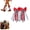 #A03-B, variant on 2 Pack Country Concert Martin Boot Bows, Pink White Buffalo Plaid Ribbon Bows with Pearl Lace Long Tail, Western Cowgirl Shoe Clips for Holiday Birthday School Decor, 8.67 in
