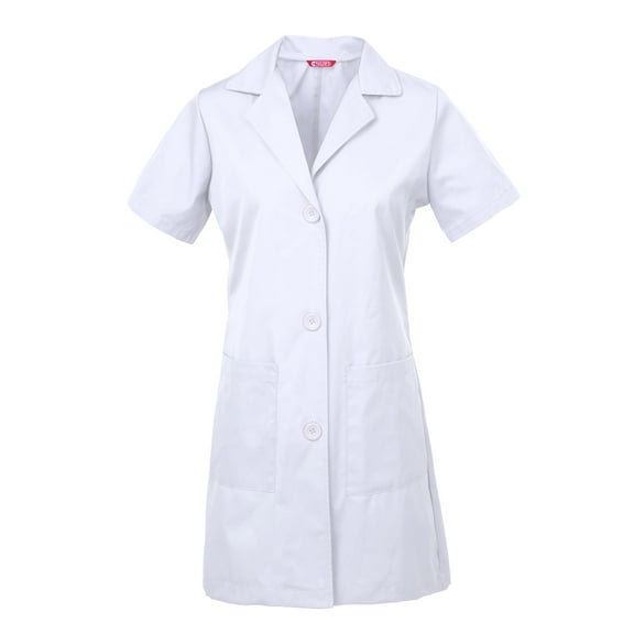 Women's Short Sleeve Lab Coat