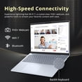thumbnail image 5 of Dell Plus 16" 2K Touchscreen Laptop, AMD Ryzen AI 7 350, 32GB RAM, 2TB Storage(1TB SSD+1TB Docking Station Set), AMD Radeon 860M, Backlit Keyboard, Numeric Keypad, Win 11, Blue, 5 of 9