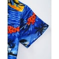 thumbnail image 6 of TSSOE Hawaiian Shirts for Boys Short Sleeve Button Down Shirt Tropical Luau Shirt Summer Beach Tops Type A 120, 6 of 7