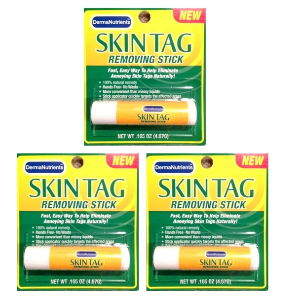 3 Pack Skin Tag Spot Remover Sticks 0.165 Oz
