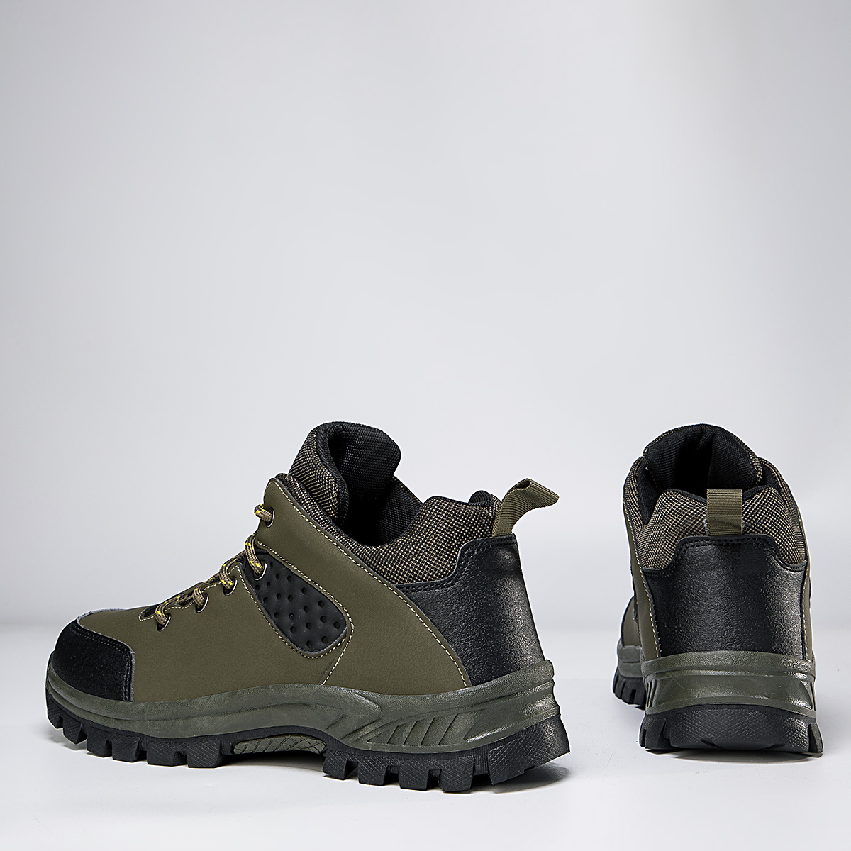 Outdoor Waterproof Men's Hiking Shoes Casual  Leather Man Ankle Boots Male Sport Sneakers Mountain Boots