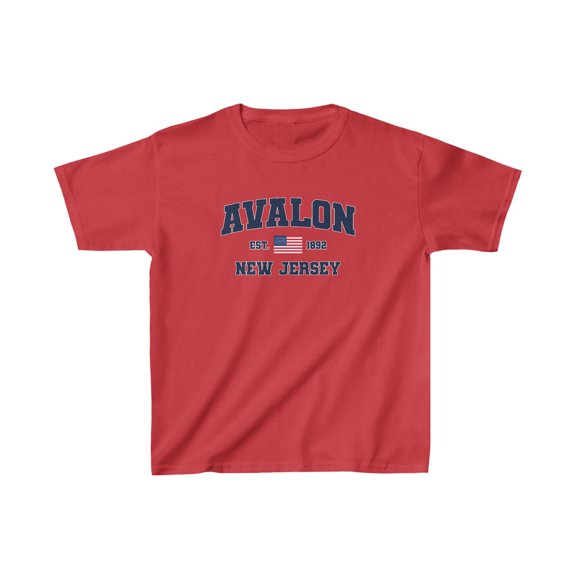 Avalon New Jersey NJ Kids Shirt Gifts Youth Tee Tshirt
