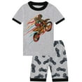 thumbnail image 1 of ATAIKU Pyjama 2 Pcs Gris pour Garçons 3-12 Ans 100 % Coton, 1 of 6
