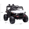 thumbnail image 3 of M optimized 12V Kids Ride On Car Truck w/Parent Remote Control, Spring Suspension, LED Lights, AUX Port, Music, 1.8-3.7 MPH for Boys Girls Aged 3-8, 3 of 7