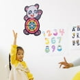 thumbnail image 2 of OULII 1 Set Portable Dart Board Multi Plastic for Children Outdoor Camping Easter, 2 of 4