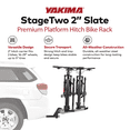 thumbnail image 2 of Yakima StageTwo 2" Premium Platform 2 Bike Tray Vehicle Hitch Bike Rack, Slate, 2 of 8