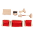 thumbnail image 2 of Miniature Living Room Furniture Set,  Robust Interactive Detailed Mini Living Room Furniture Set  for Kids, 2 of 7