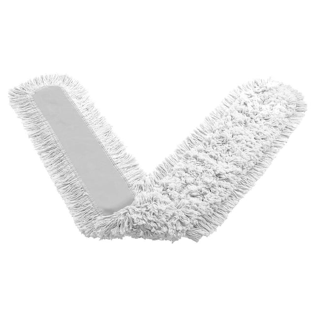 Mopa de Polvo Rubbermaid Kut-A-Way 48", Algodón y Poliéster, Blanca