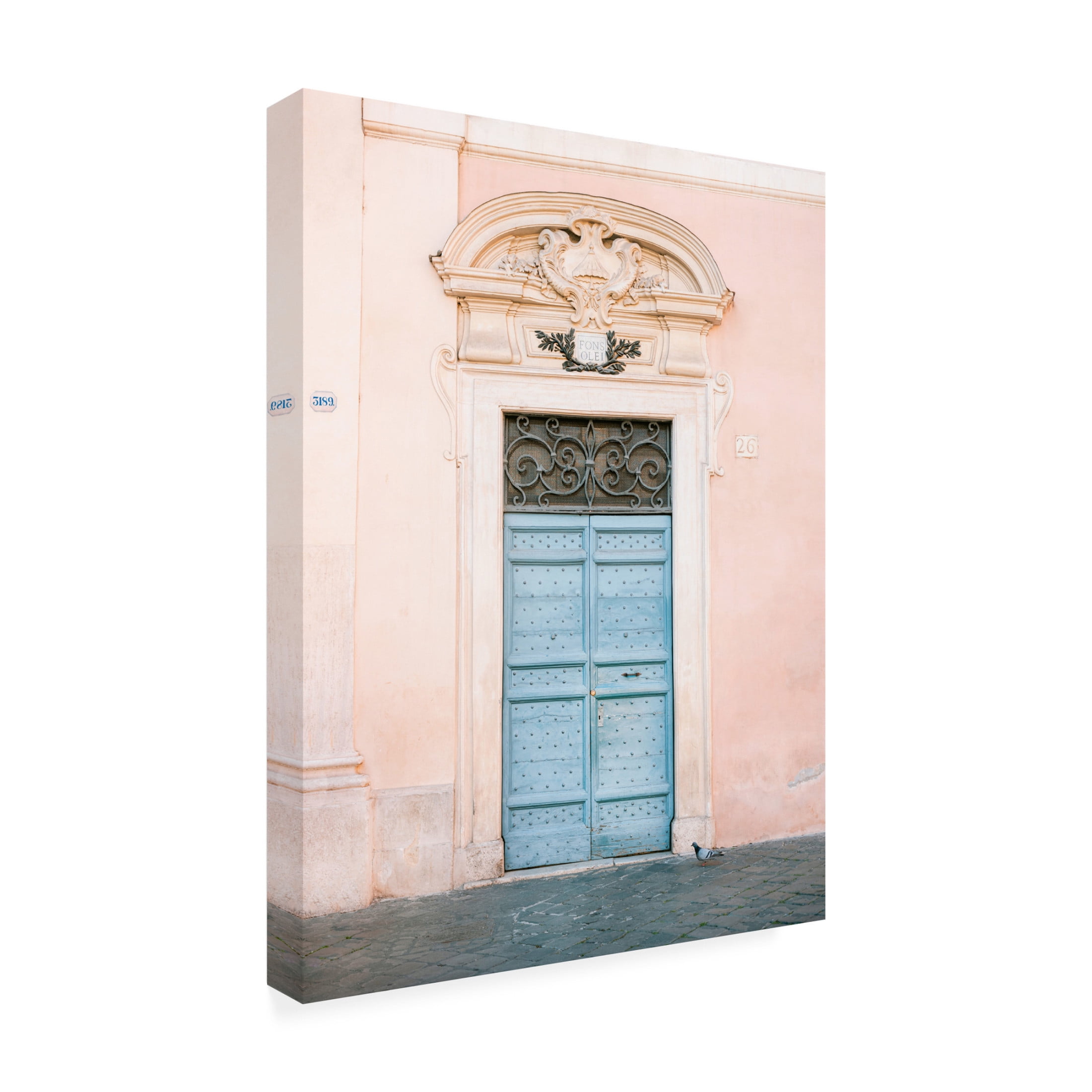 Trademark Fine Art Raisa Zwart Pastel Trastevere Canvas Wall Art