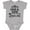 AC-Heather Grey, variant on My Oma Opa Love Me Grandkids Boys or Girls Baby Bodysuit