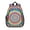 Pink and Yellow-1, variant on Purple and Black Tie Dye Pattern Backpack for School, Cute School Bag with Adjustable Shoulder Straps and Padded Back, 15"x11.42"x5.5"