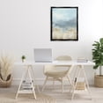 thumbnail image 3 of Stupell Industries Foggy Grey Mountains Landscape Painting Black Floater Framed Art Print Wall Art, 25 x 31, 3 of 10