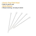 thumbnail image 4 of Uxcell Sewing Pins Ball Glass Head Straight Quilting Pin for Sewing, White 3 Set, 4 of 5