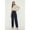 Navy, variant on Dorothy Perkins Womens Pleat Front Straight Leg Pants