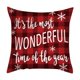 thumbnail image 3 of 45cm Merry Christmas Cushion Cover Pillowcase Xmas Decorations for Home New Year Decor Noel, 3 of 5