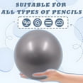 thumbnail image 5 of BESTSKY Exercise Ball,9.84in Workout Ball,Anti-Slip Pregnancy Ball,Gray, 5 of 7