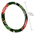 thumbnail image 4 of Christmas Car Wheel Cover, Steering Wheel Covers - 14.5 Inch, Printing, PVC Leather, Auto Accessories, 4 of 6