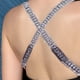 thumbnail image 4 of Correa de repuesto para sujetador para mujer, con diamantes de imitación, invisible, elástico, ajustable, extraíble, tirantes para los hombros, Tops, decoración de vestidos, multicolor, 4 of 5