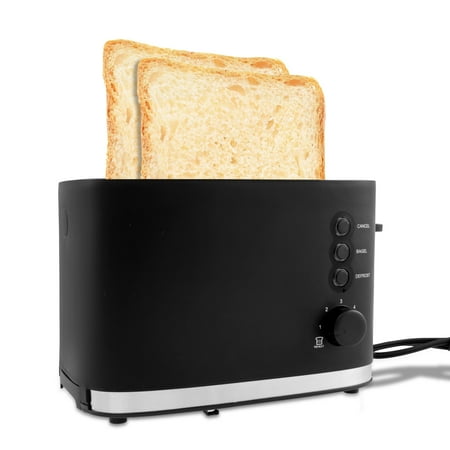 

Ihvewuo Slice Toaster Metal Toaster 2 Slice Toasters with Six-speed Baking Button Slice Toaster with Removable Crumb Tray for Kitchen Home