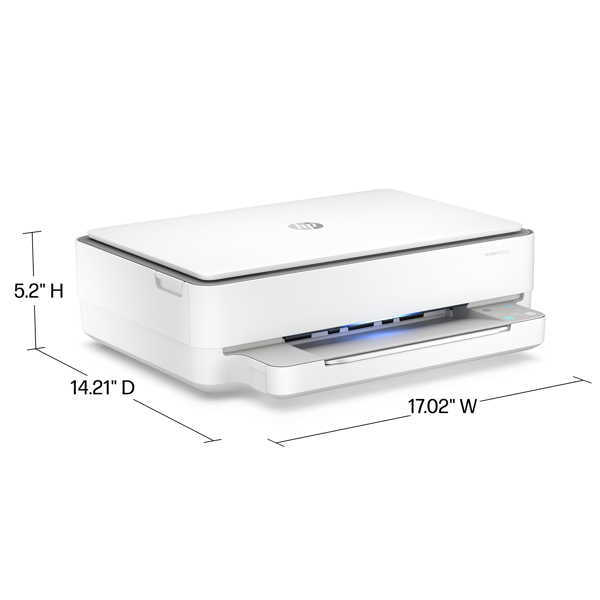 HP ENVY 6055e All-in-One Wireless Color Inkjet Printer -  3 Months Free Instant Ink with HP+ - image 10 of 19