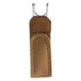 thumbnail image 2 of Buckleless Belt Hook, Elastic Belt with Stainless Steel Buckle, Stretchable Polyester Waist Strap for Hiking and Active Training, Buckleless Belt Loop for Men, Brown, 2 of 9