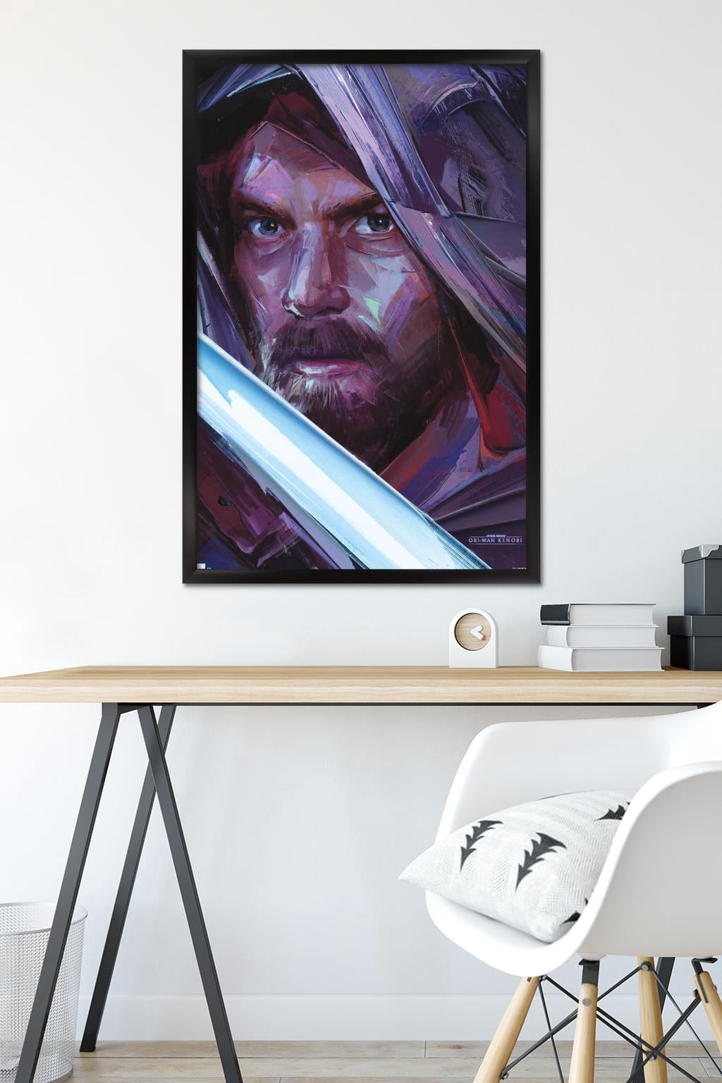 Star Wars: Obi-Wan Kenobi - Obi-Wan Portrait Wall Poster, 22.375" x 34" Framed