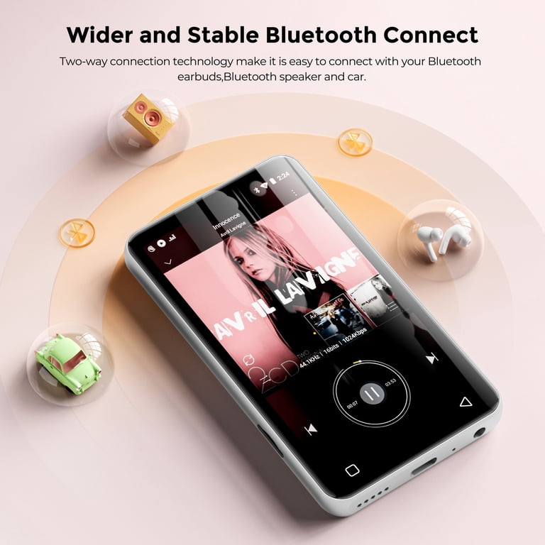 160GB MP3 Player with Bluetooth, S4 WiFi Music Player with Spotify