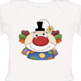 thumbnail image 4 of Inktastic Big Clown Face Boys or Girls Long Sleeve Baby Bodysuit, 4 of 5