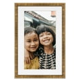thumbnail image 4 of 16x23 Frame Gold With White Picture Mat For 16x23 Photo - Gold 19x25 Frame To Display Print or, 4 of 8