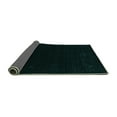 thumbnail image 2 of Ahgly Company Indoor Rectangle Abstract Turquoise Blue Contemporary Area Rugs, 2' x 4', 2 of 4