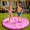 Pink, variant on Elif Sprinkler Splash Pad, Sprinkler Water Play Pool Mat for Kids Toddlers, Pink